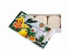 GOURMANDISE Набор парфюмированного мыла Зимний цитрус, 3х150 г