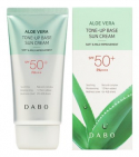 DABO Солнцезащитный крем с тонирующим эфф.с алоэ вера SPF50+PA+++,70мл