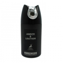 M.ALHAMBRA Дезодорант-спрей AMBER & LEATHER муж. 250мл