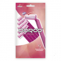 DORCO "Cтанки для бритья одноразовые жен., 2, 5 шт."